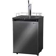 Kegco K309X-1 Full Size Digital Kegerator - Black Stainless Steel