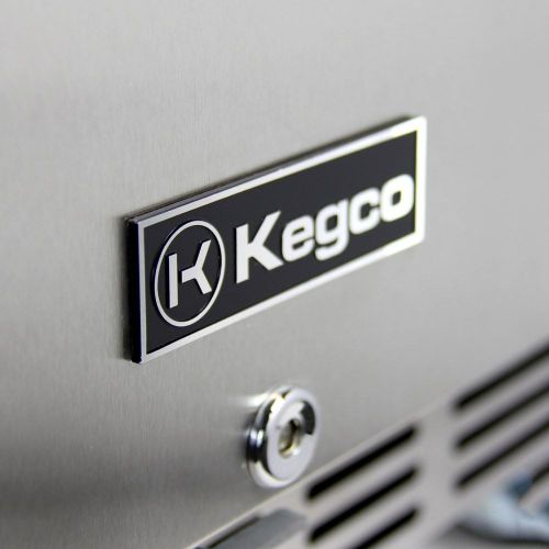  Kegco HK38BSU-1 Full Size Digital Undercounter Kegerator with X-CLUSIVE Premium Direct Draw Kit