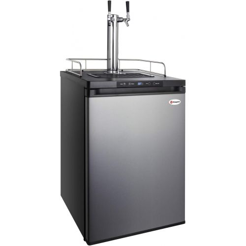  Kegco Kegerator Digital Beer Keg Cooler Refrigerator - Dual Faucet - D System