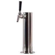 Kegerator.com DT1630 Stainless Steel Tower w/ 630 Stainless Steel Faucet