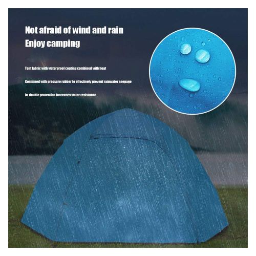  Outing Udstyr, Fully Automatic Tent Many People Double Layer 5-8People Large Dome Tents Outdoor Camping Rainproof, Kejing Miao