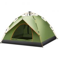 Outing Udstyr, Single Layer Camping Automatic Rainproof Hydraulic Thicken Tents Outdoor Family Anti Uv Dome Tent, DarkGreen, 200 150 125Cm, Kejing Miao, ArmyGreen, 200200135CM