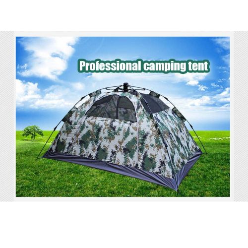  Outing Udstyr,Outdoor Camping Camouflage Double Layertent Tent for Hiking Dome Tents Ultralight Backpacking Single Door Durable, Kejing Miao