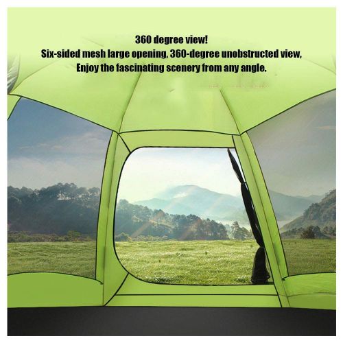  Outing Udstyr, Automatic Pop-Up Tent - Portable Team Sunscreen Camping Tents Dome Tent Many People, Kejing Miao