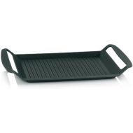 Kela 11564 Grillplatte fuer den Herd, Aluguss 5 mm, Induktionsgeeignet, 30 x 24 cm, Kerros