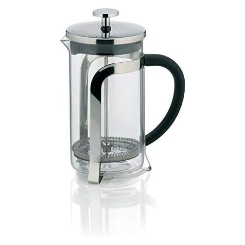  Kela 10851 Kaffeebereiter, 4 Tassen, 0,6 Liter, Glas/Edelstahl, Venecia