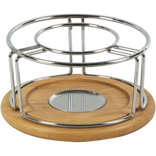  Kela 361306 Kasefondue-Set, Natuerliches Design, 10-teilig, Feuerfeste Keramik, Kasefondue-Set Natura, 1 L