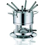 Kela 10968 Fondue-Set, Fleischfondue, 10-teilig, Fuer 6 Personen, Edelstahl, 1,7 l, Cailin