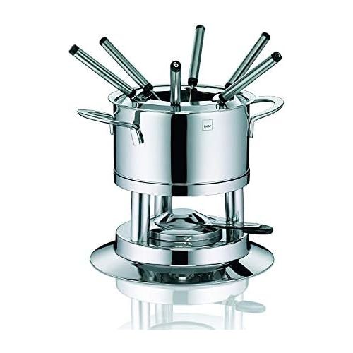  Kela 10968 Fondue-Set, Fleischfondue, 10-teilig, Fuer 6 Personen, Edelstahl, 1,7 l, Cailin