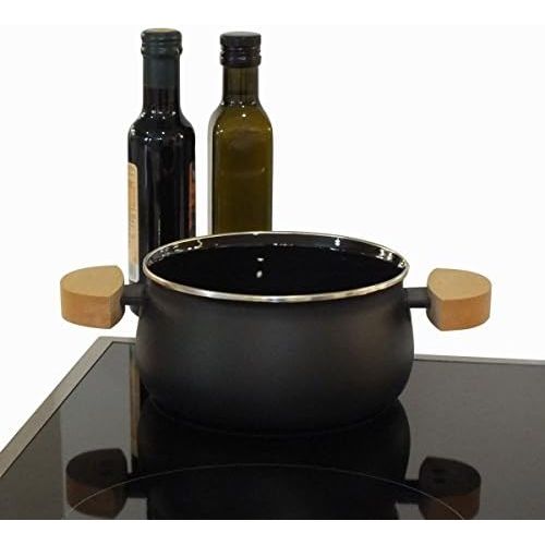  Kela 61201 Drehbares Fonduekarussell-Set, Fleischfondue, 23-teilig, Fuer 6 Personen, 2,0 l, Natura