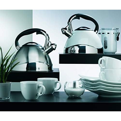  [아마존베스트]Kela Varus Kettle with Whistle, Suitable for Induction Cookers 3.0L Stainless Steel