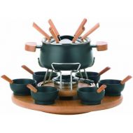 [아마존베스트]kela fondue set stainless steel / Beech Natura