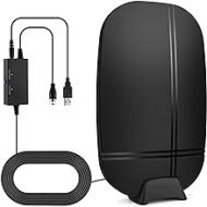 KelejakaMT 2022 Latest Amplified Digital TV Antenna, Indoor/Outdoor Antenna for All Old Smart HDTVs-Supports 4K 1080P All TV HD Local Channels 400 Mile Range 360° Reception/35FT Coaxial Cable
