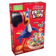 Kelloggs Froot Loops Breakfast Cereal, Wild Berry, 10.1 oz Box(Pack of 16)