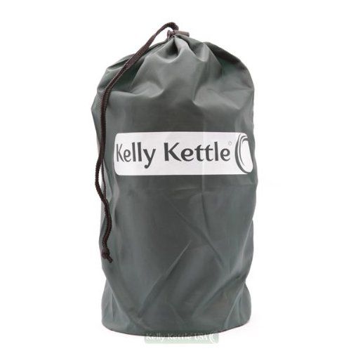  Kelly Kettle Base Camp 54 oz. Stainless Steel (1.6 LTR) Rocket Stove Boils Water Ultra Fast with just Sticks/Twigs. Enables You to Rehydrate Food or Cook a Meal. for Camping, Fishi