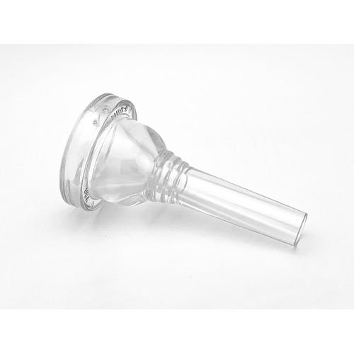  Kelly Mouthpieces KELLY-6-1/2AL - Small-shank Trombone/Baritone Lexan-Mouthpiece - Crystal-Clear