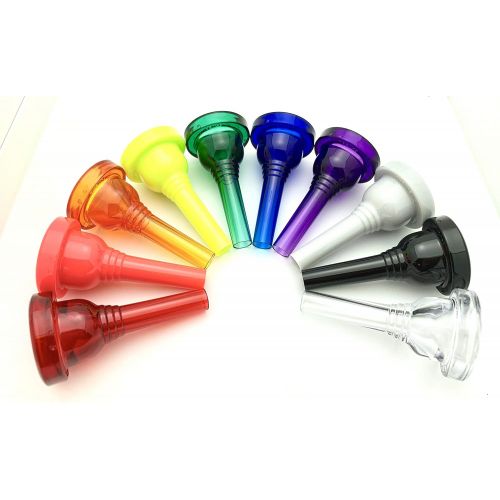  Kelly Mouthpieces KELLY-6-1/2AL - Small-shank Trombone/Baritone Lexan-Mouthpiece - Crystal-Clear