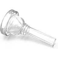 Kelly Mouthpieces KELLY-12C - Small-shank Trombone/Baritone Lexan-Mouthpiece - Crystal-Clear