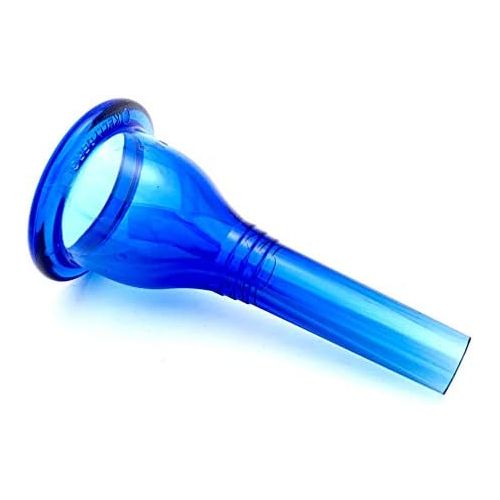  Kelly Mouthpieces KELLY Kellyberg Crystal Blue Plastic Tuba Mouthpiece