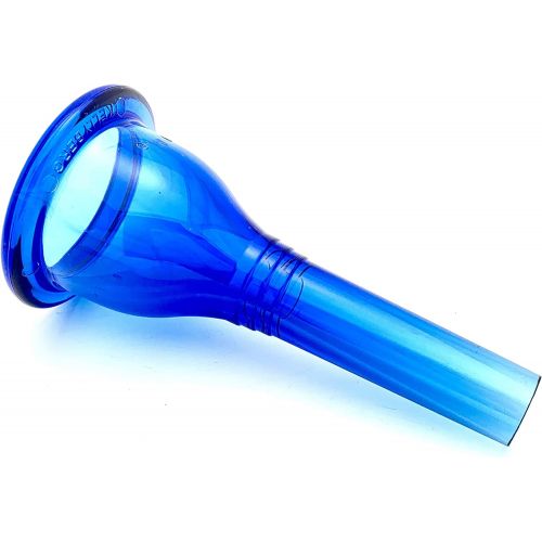  Kelly Mouthpieces KELLY Kellyberg Crystal Blue Plastic Tuba Mouthpiece