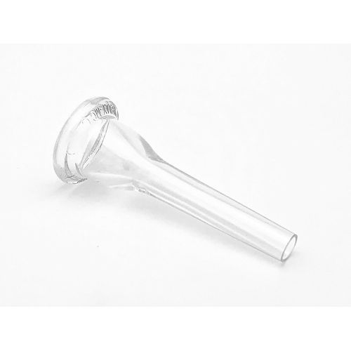  Kelly Mouthpieces KELLY-MC - Medium-Cup French Horn Lexan-Mouthpiece - Crystal-Clear