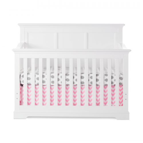  Kelsey 4-in-1 Convertible Crib - Matte White by Child Craft