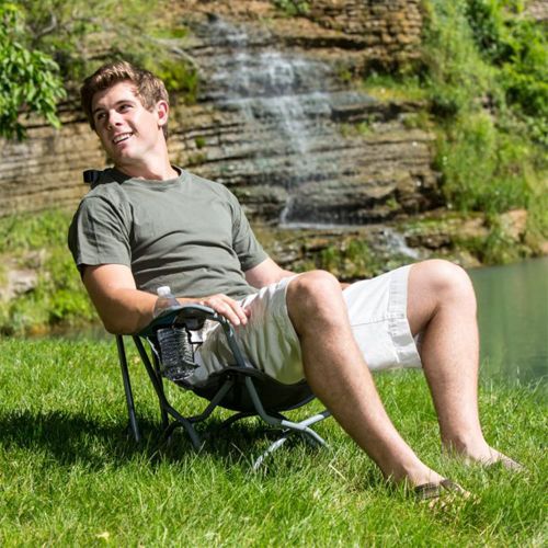  Kelsyus Mesh Backpack Chair - Portable Chair for Camping, Tailgates, and Outdoor Events