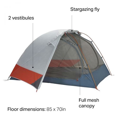  Kelty Dirt Motel Tent: 3-Person 3-Season