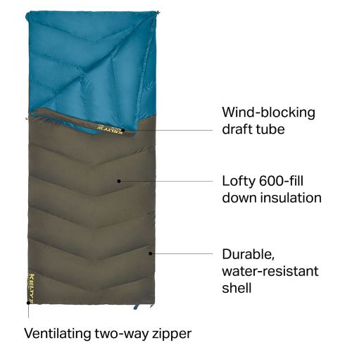  Kelty Galactic 30 Sleeping Bag: 30F Down