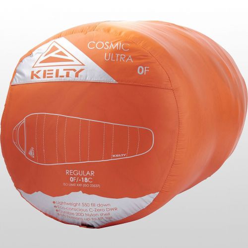  Kelty Cosmic Ultra 800 DriDown Sleeping Bag: 0 Degree Down