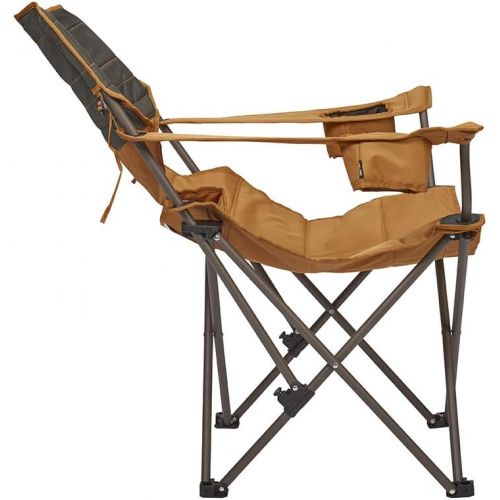  Kelty Deluxe Reclining Lounge Chair, Deep Lake/Fallen Rock ? Folding Camp Chair for Festivals, Camping and Beach Days - Updated 2019 Model