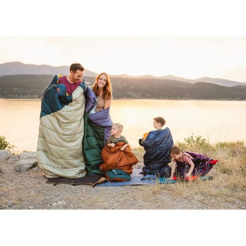  Kelty Catena 30 Degree Sleeping Bag ? Backpacking Camping Sleeping Bag with Stuff Sack, Regular