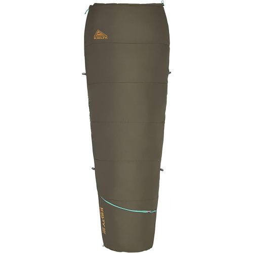  Kelty Rambler 50 Degree Synthetic CloudLoft Insulated Sleeping Bag, Unzips Completely to A Blanket, Anti-Snag Zipper & More