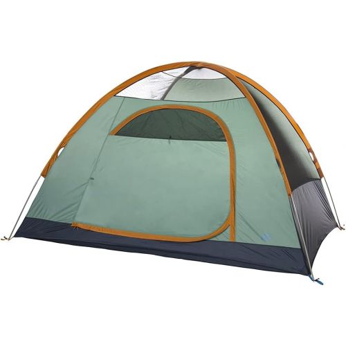  Kelty Tallboy Tent, Tall Dome Tent with Standing Headroom, Open-Plan Interior, X-Pole Construction & More