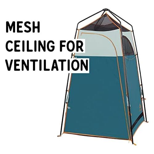  Kelty Discovery H2GO Privacy Shelter, Campsite Shower and Changing Shelter, Zippered Entry, Steel Pole Frame, Freestanding