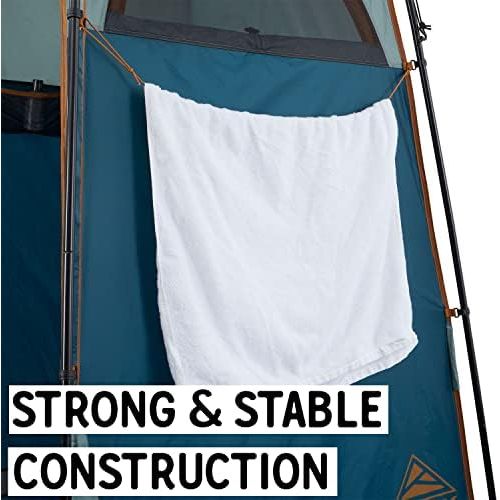  Kelty Discovery H2GO Privacy Shelter, Campsite Shower and Changing Shelter, Zippered Entry, Steel Pole Frame, Freestanding