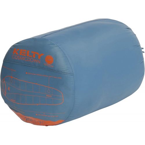  Kelty Cosmic 20 Degree Down Sleeping Bag - Short - Ultralight Backpacking Camping Sleeping Bag with Stuff Sack