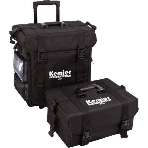  [아마존핫딜][아마존 핫딜] Kemier studio makeup case Omni-directional wheels 2 in 1 Professional Soft Sided,Removable,Artist Rolling Makeup Train Case,Cosmetic Organizer w/Storage Drawers