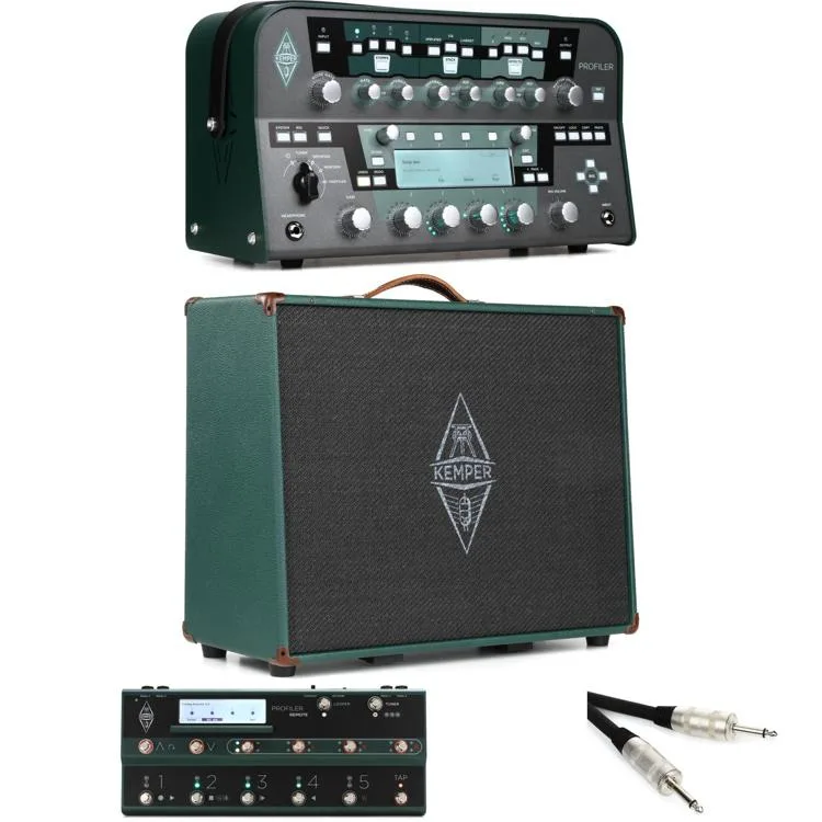 Kemper Profiler Power Head 600-watt Profiling Head Stage Bundle