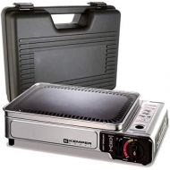 Kemper 2300 W Portable Non Stick Grill Plate with Carry Case