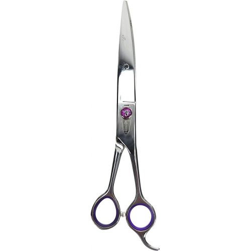  Kenchii Scorpion Grooming Shears 9 Curved with Bonus Steel Comb