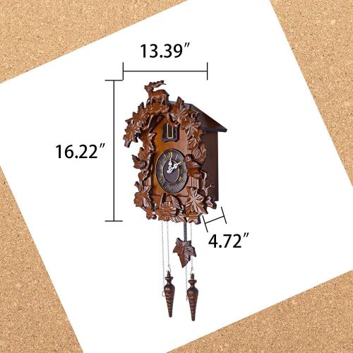  Kendal Handcrafted Wood Cuckoo Clock MX015-1
