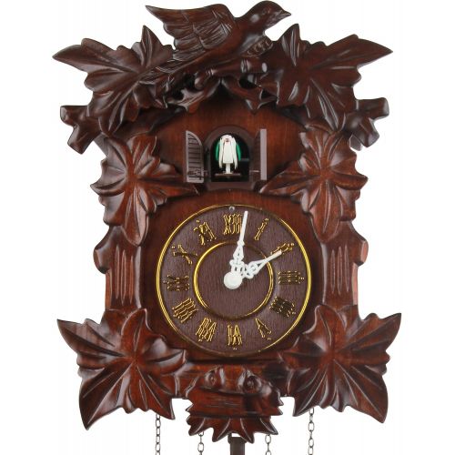  Kendal Vivid Large Deer Handcrafted Wood Cuckoo Clock CC105