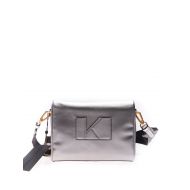 Kendall + Kylie Faux leather logo cross body bag