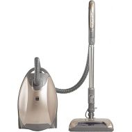 Kenmore Elite 81714 Pet Friendly Ultra Plush Lightweight Bagged Canister Vacuum with Pet PowerMate, HEPA, Extended Telescoping Wand, Retractable Cord, and 3 Cleaning Tools-Champagne