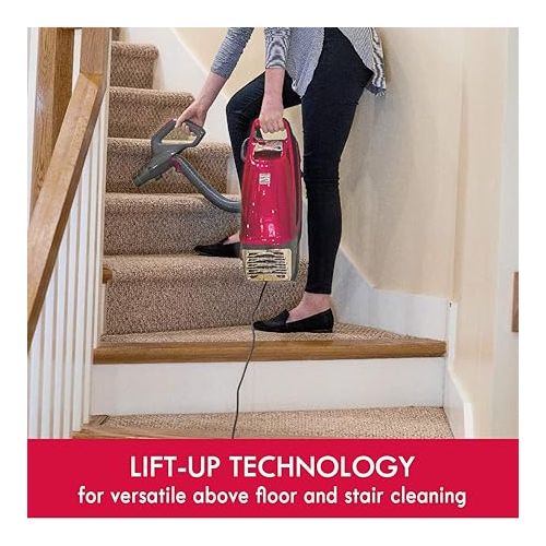  Kenmore Intuition BU4020 Bagged Upright Vacuum Pet Friendly Lift-Up Carpet Vacuum Cleaner 2-Motor Power Suction with HEPA Filter, Pet Handi-Mate, 3-in-1 Combination Tool for Carpet, Floor, Pet Hair