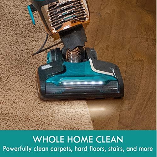  Kenmore BU4022 ?Intuition Bagged Upright Vacuum Lift-Up Carpet Cleaner 2-Motor Power Suction with HEPA Filter, 3-in-1 Combination Tool, HandiMate for Floor, Pet Hair, Green