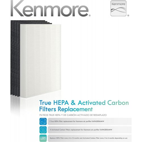  Kenmore KAPA3D0AMW Air Purifier with HEPA Filtration White, Medium