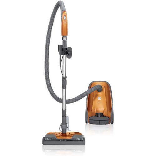  [아마존베스트]Kenmore 81214 200 Series Pet Friendly Lightweight Bagged Canister Vacuum with HEPA, 2 Motor System, and 3 Cleaning Tools, Orange