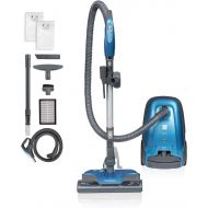 Kenmore BC3005 Pet Friendly Lightweight Bagged Canister Vacuum Cleaner with Extended Telescoping Wand, HEPA, 2 Motors, Retractable Cord, and 4 Cleaning Tools, Blue